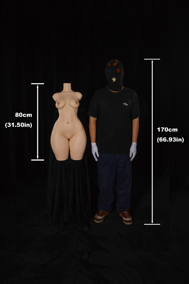 Climax 80cm Curvy Silicone Torso